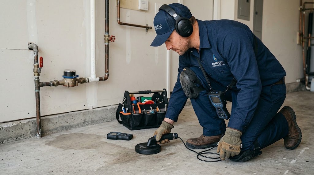Cold Water Slab Leak Detection