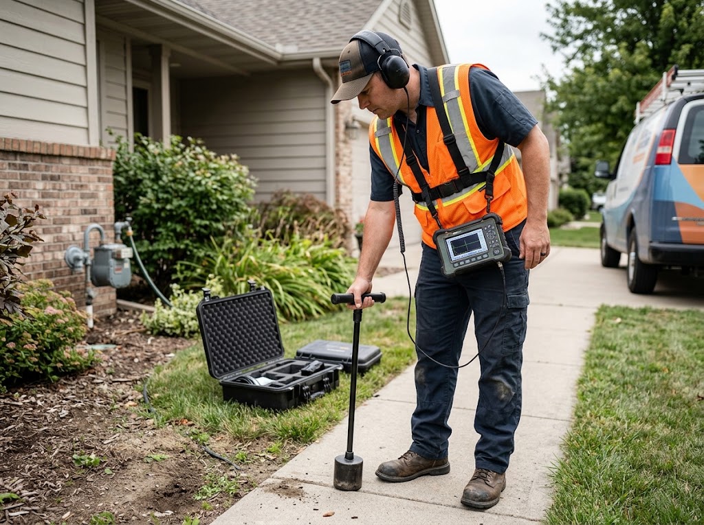Electronic Water Line Leak Detection