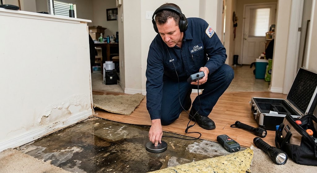 Emergency Slab Leak Inspection