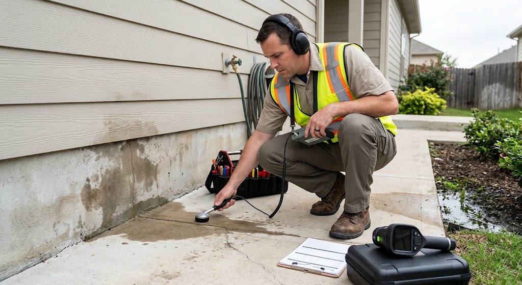 Slab Leak Inspection