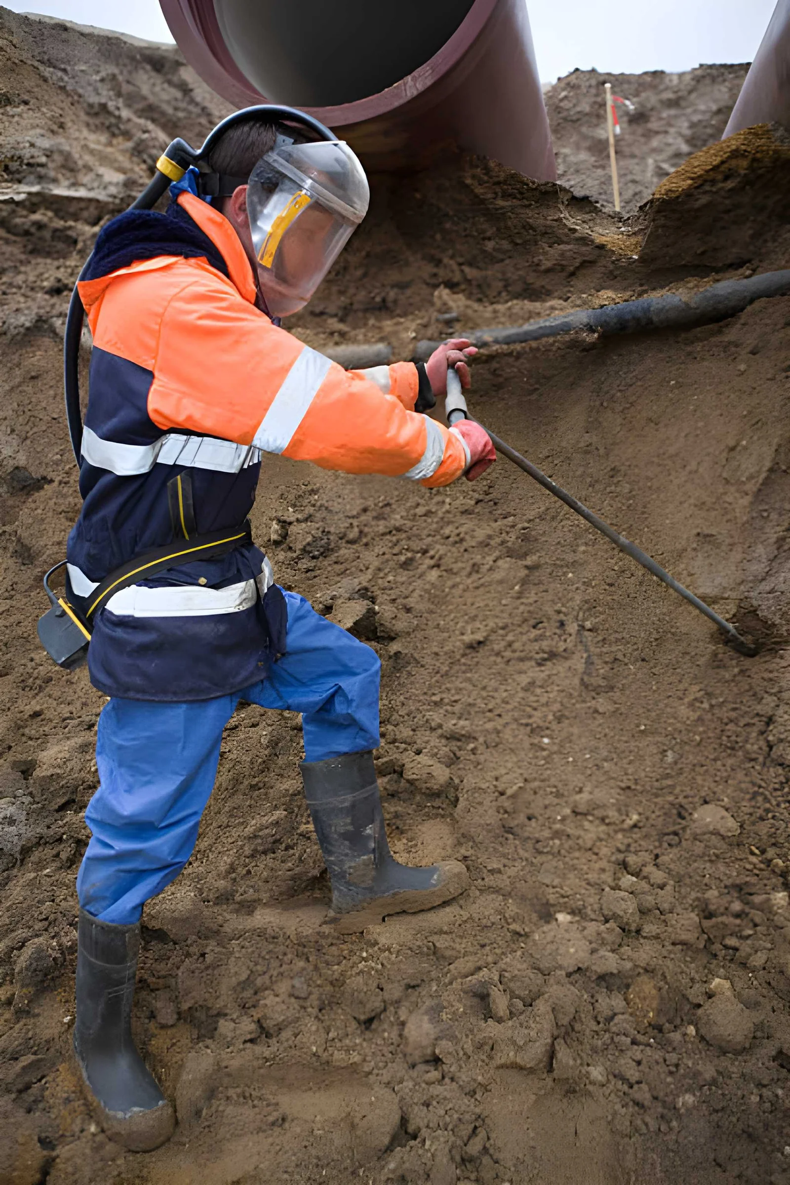 Underground Water Line Inspection