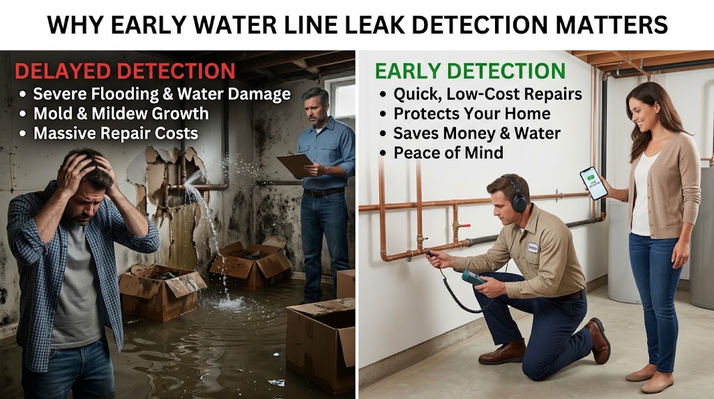 Water Line Leak Detection Carson